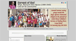 Desktop Screenshot of fatherquinn.org